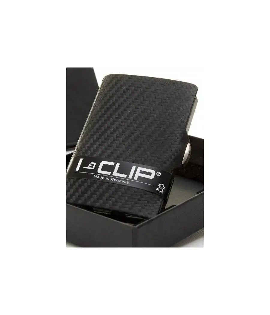 Tarjetero I-Clip Fibra Carbono Tarjetero I-Clip Fibra Carbono