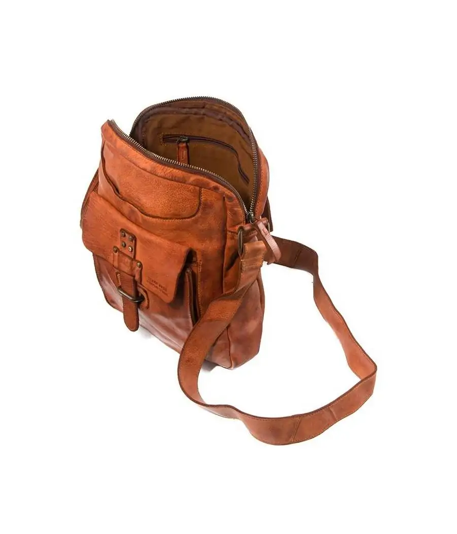 Bandolera Privata Piel Lavada