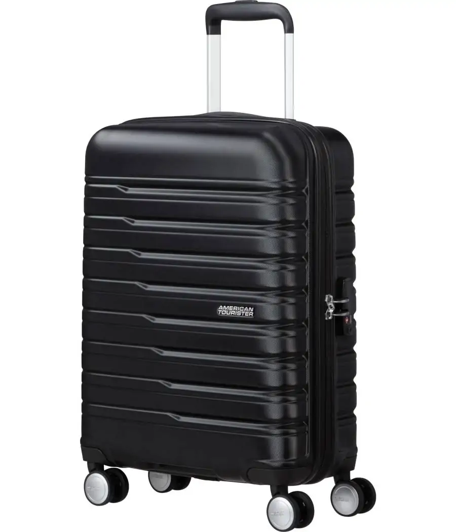 Maleta American Tourister Flashline 55 cm Plata Metálico Maleta American Tourister Flashline 55 cm Plata Metálico