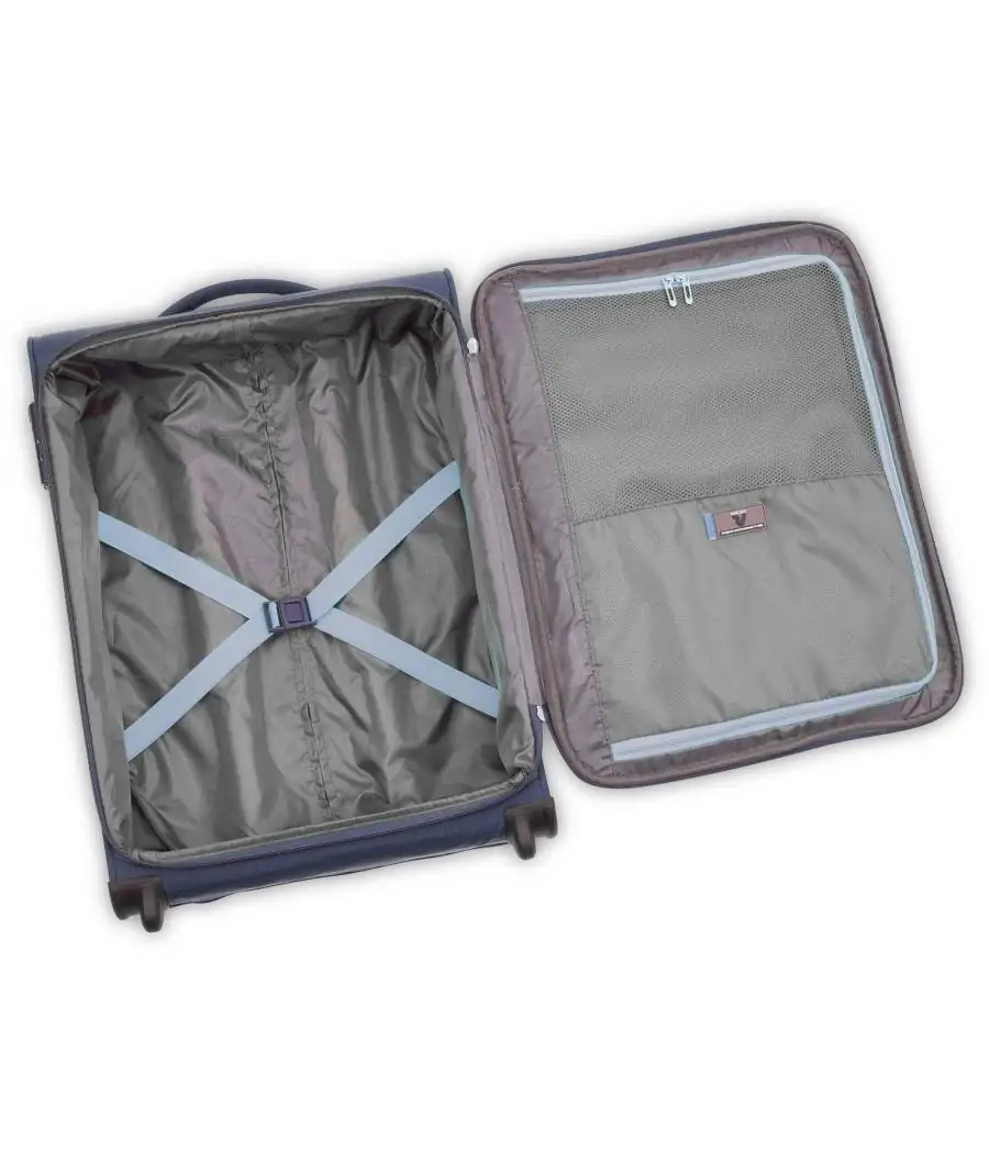 Maleta Roncato Lite Soft Upright 55 cm Azul