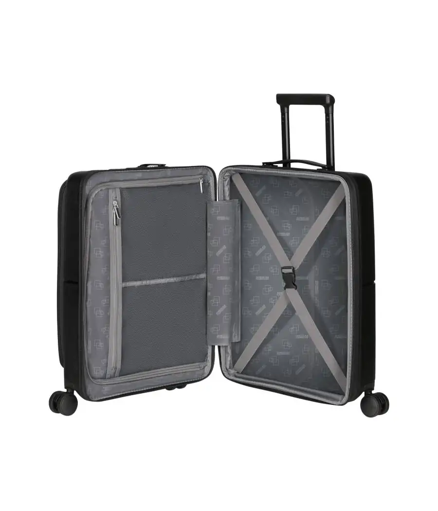 American Tourister Dashpop Easy Access 55 cm/Expandible Negro