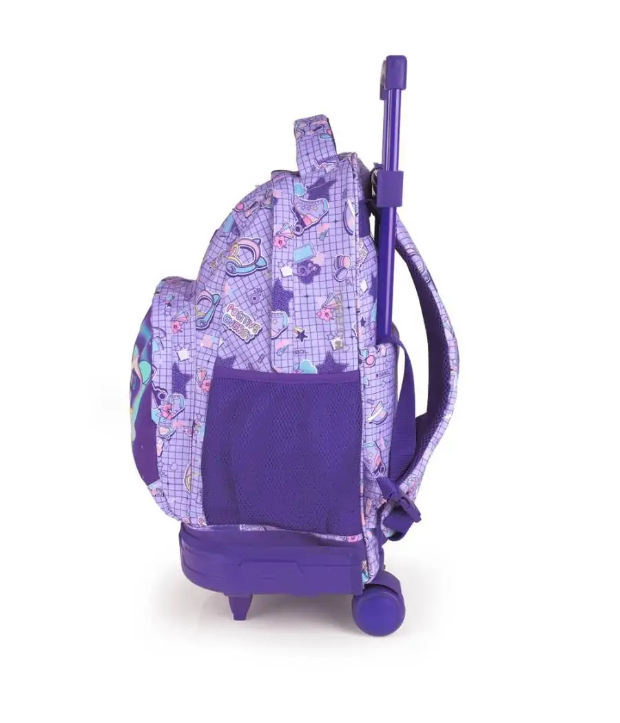 Mochila Gabol Escolar Funny 46 cm Gris