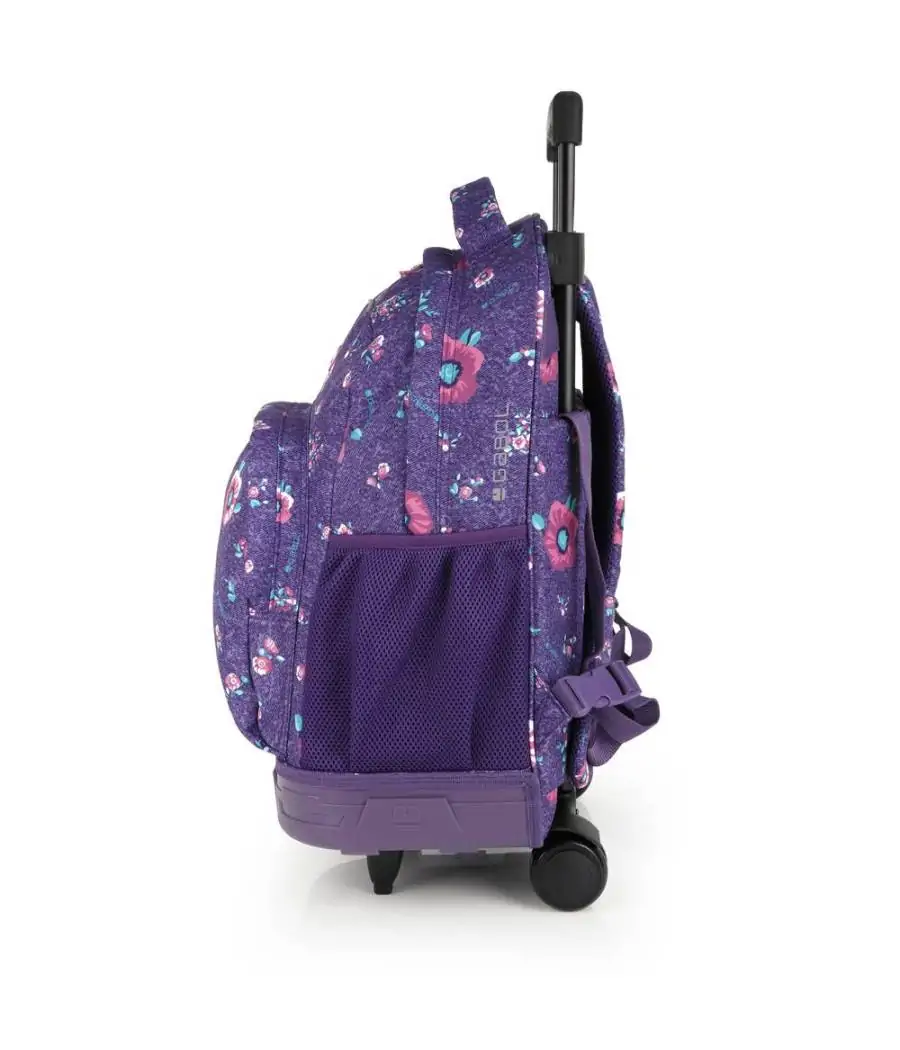 Mochila Gabol Escolar Lily 46 cm Negro