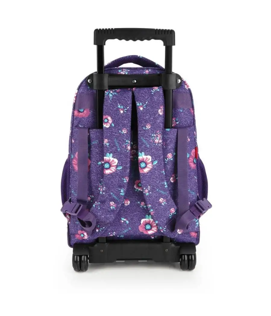 Mochila Gabol Escolar Lily 46 cm Negro