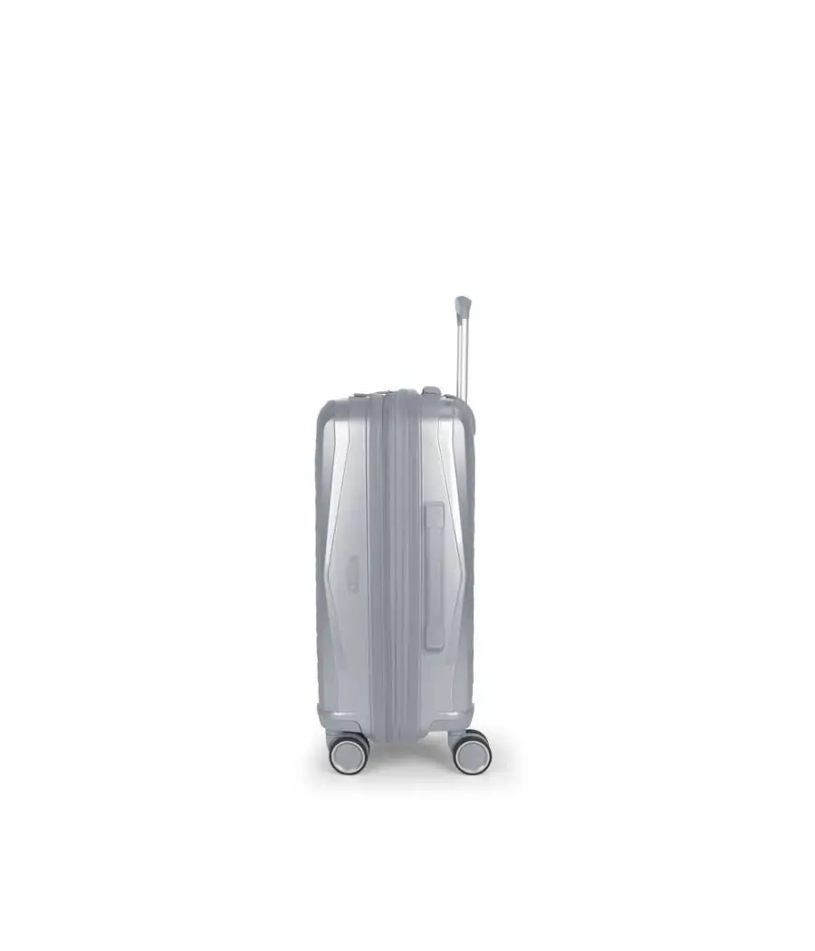 Maleta Gabol Queens 55 cm/Expandible Plata