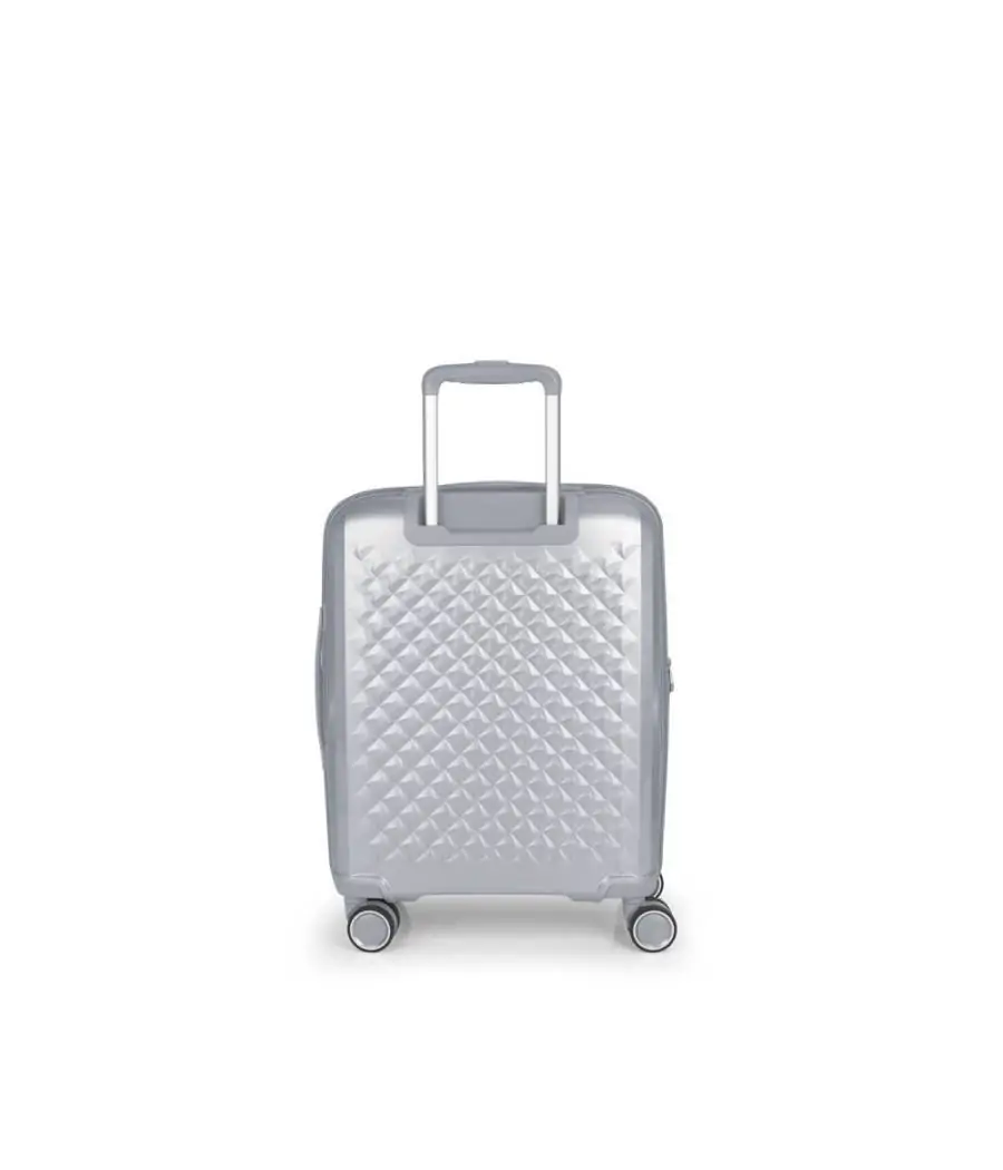 Maleta Gabol Queens 55 cm/Expandible Plata