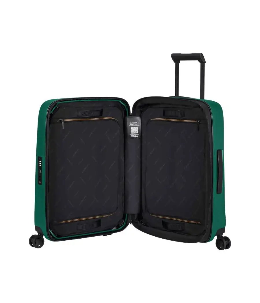 Maleta Samsonite Essens ZIP 55 cm/Expandible Verde