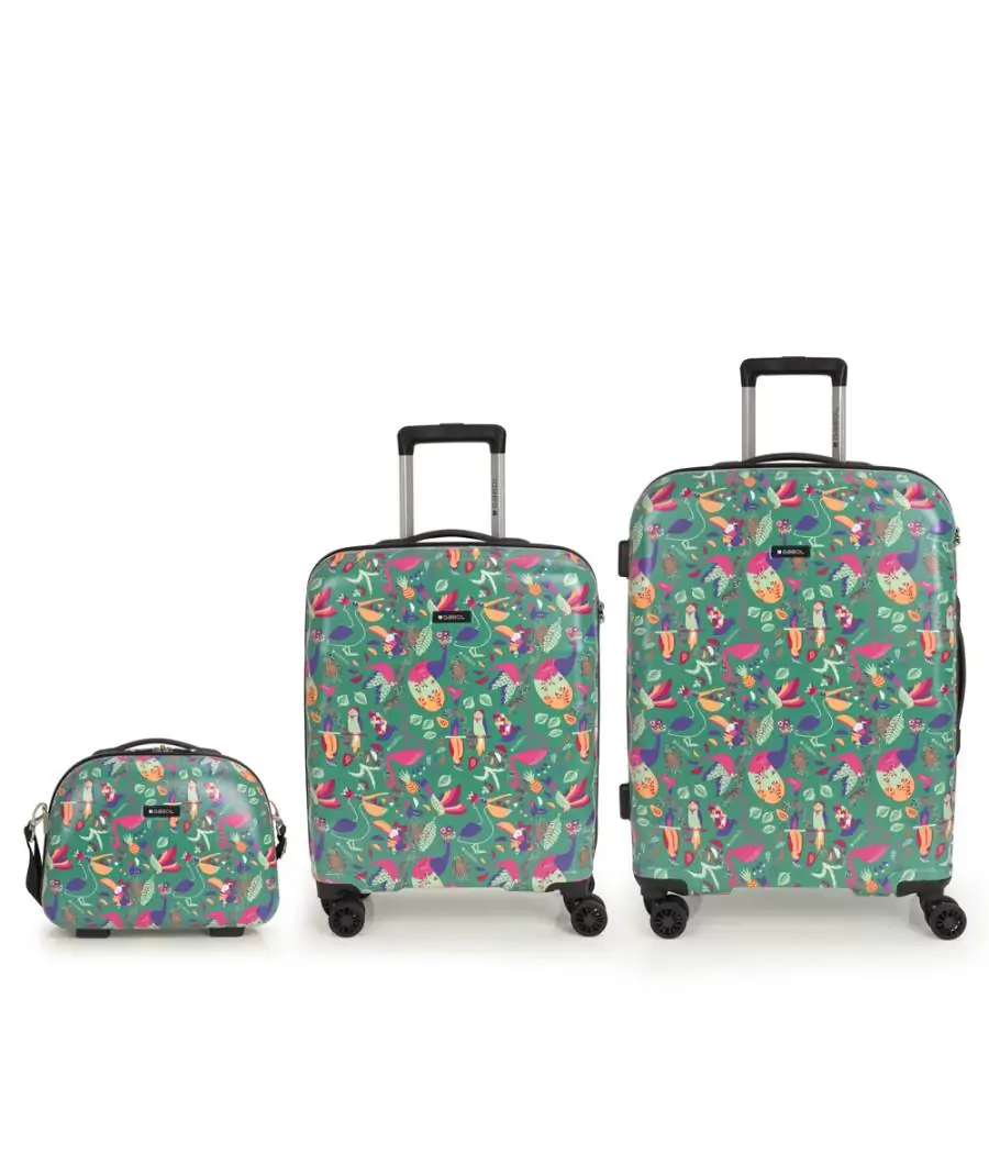 Maleta Gabol Juvenil Vida Set 3 - Cab-Med-Neceser
