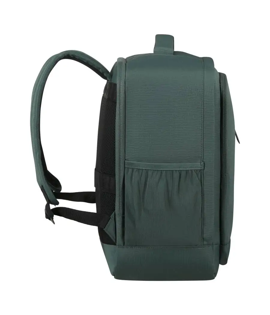 Mochila American Tourister Take2Cabin Sport Underseat Ryanair / Vueling Verde Oscuro