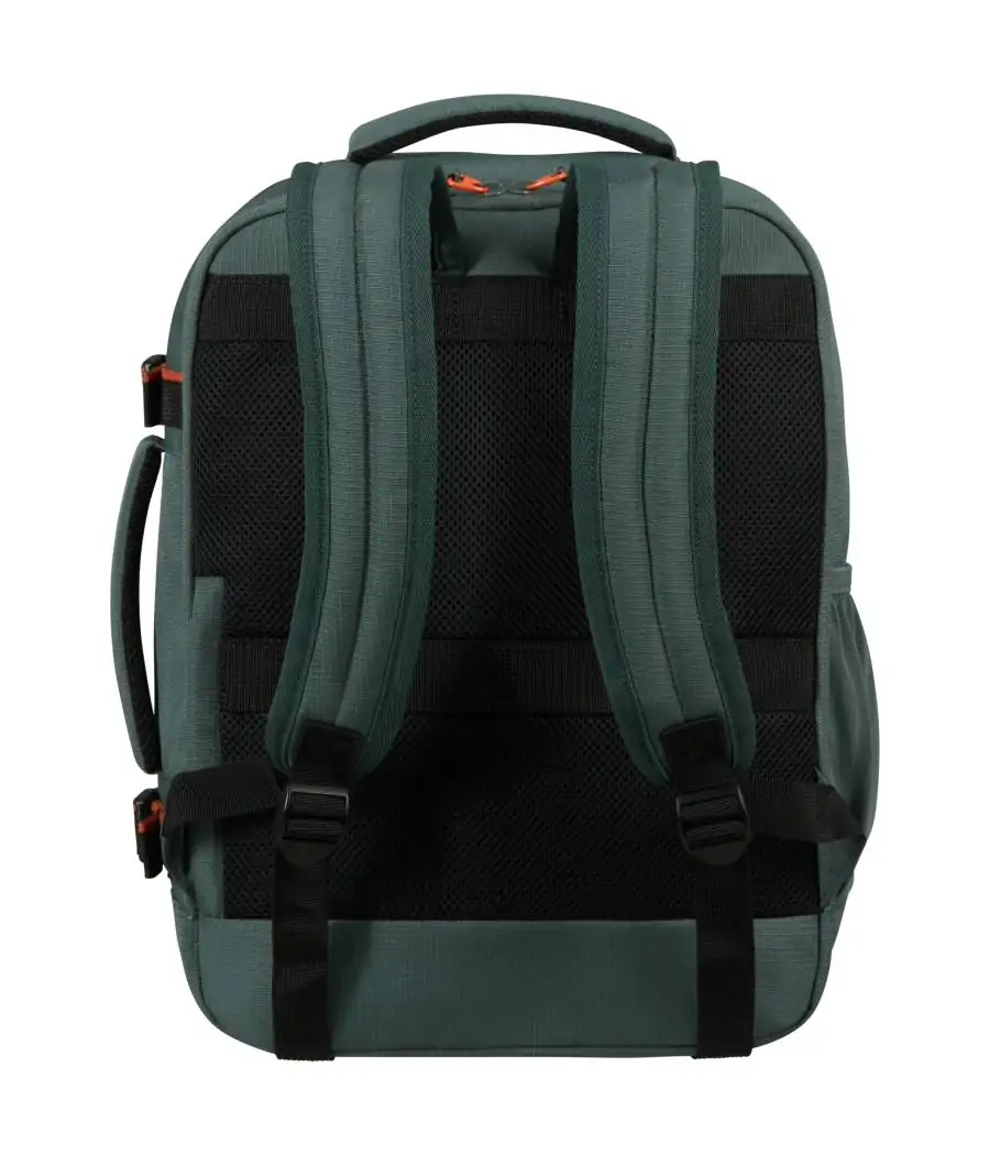 Mochila American Tourister Take2Cabin Sport Underseat Ryanair / Vueling Verde Oscuro