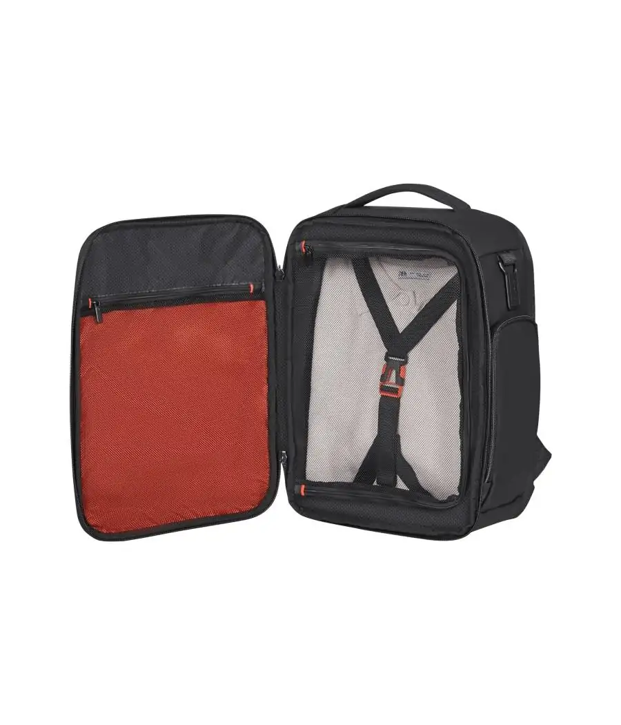 Mochila Samsonite Glazed Underseat Ryanair / Vueling Negro