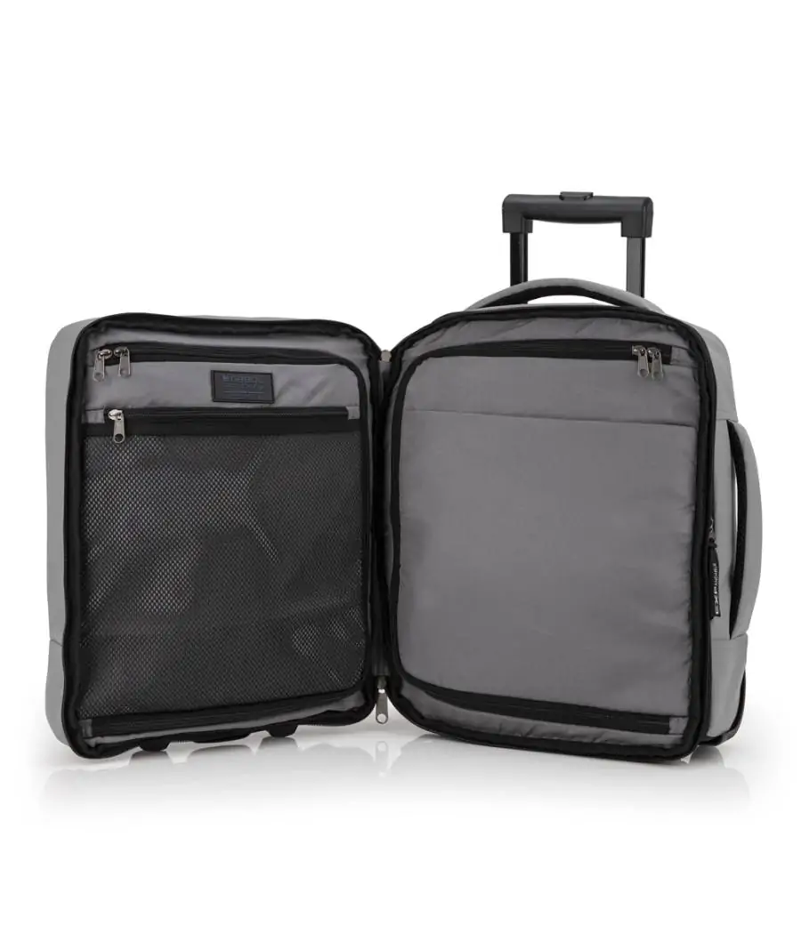 Mochila Gabol Ruedas Canada Underseat 40 cm Gris