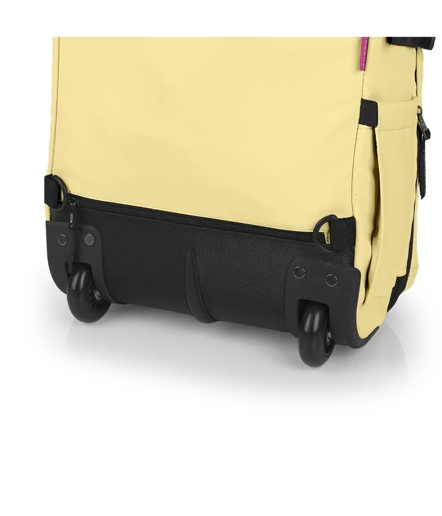 Mochila Gabol Ruedas Vancouver Underseat 40 cm Amarillo