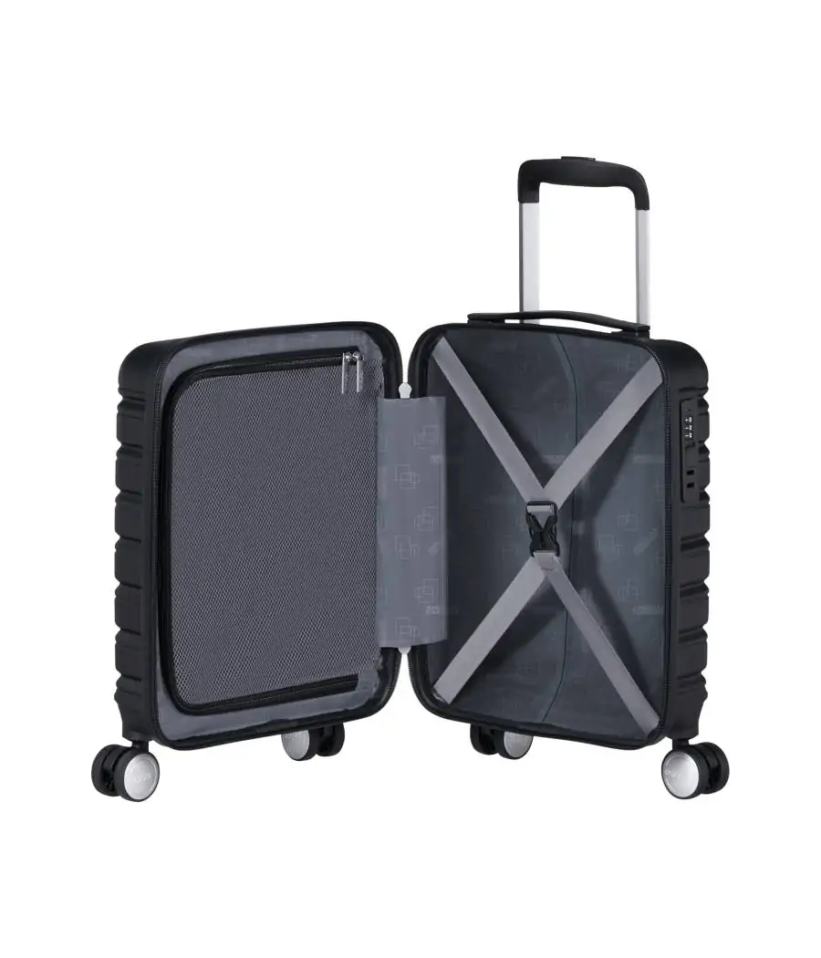 Maleta American Tourister Underseat Flashline Ryanair / Vueling Negro