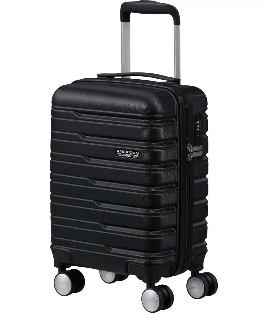 Maleta American Tourister Underseat Flashline Ryanair / Vueling silver