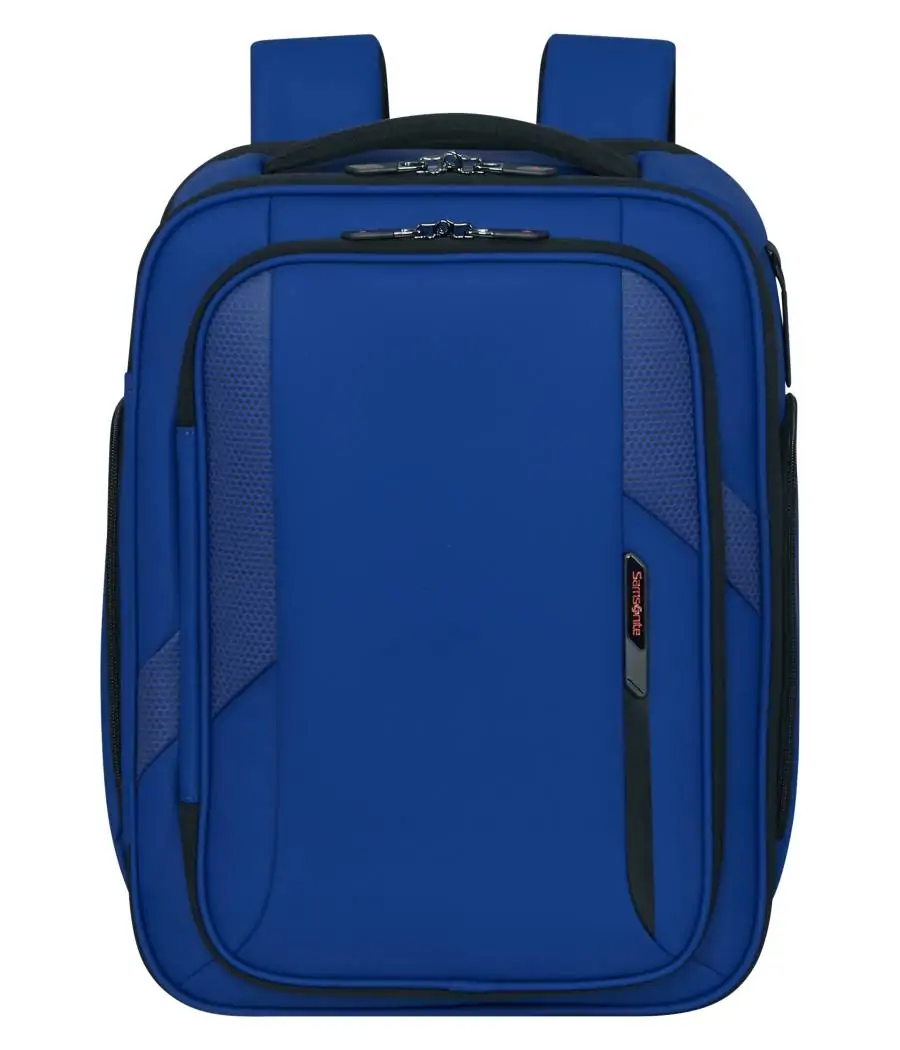 Mochila Samsonite Glazed Underseat Ryanair / Vueling Azul Eléctrico