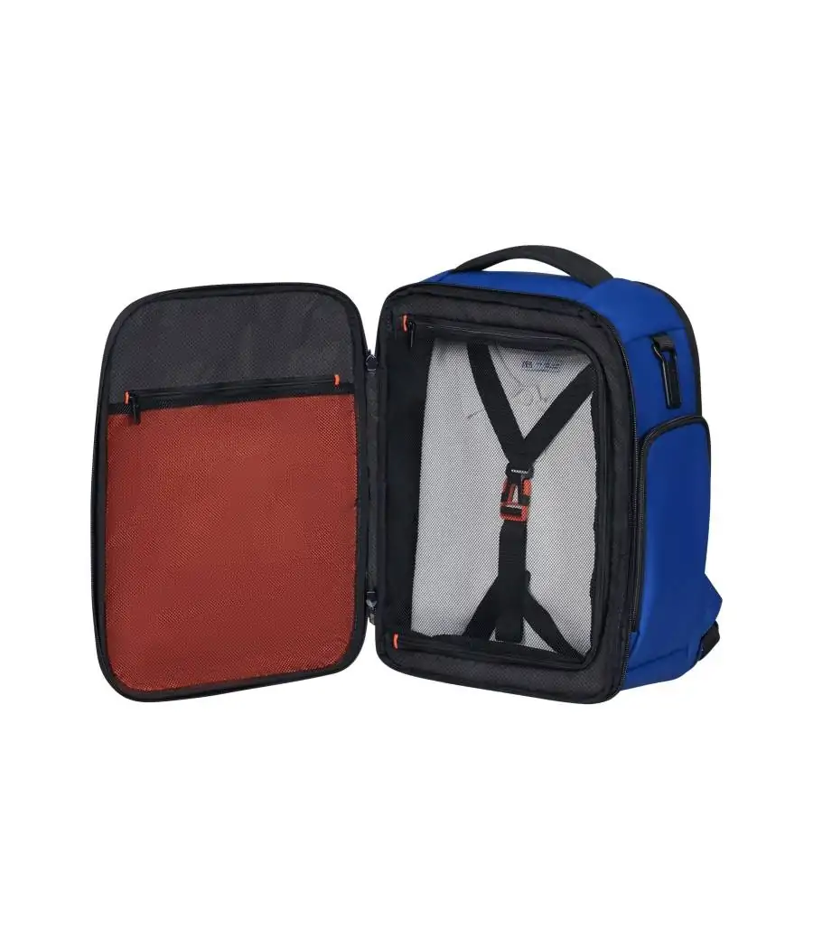 Mochila Samsonite Glazed Underseat Ryanair / Vueling Azul Eléctrico