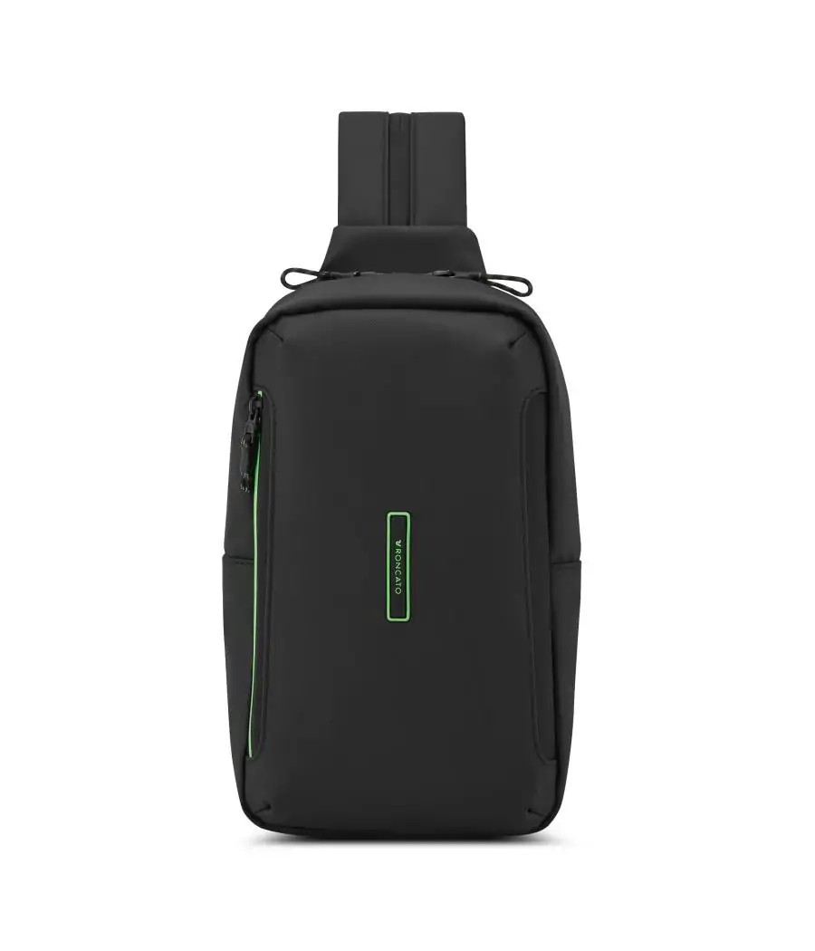 Bandolera Roncato /Mochila Norway 31 cm Negro