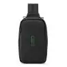 Bandolera Roncato /Mochila Norway 31 cm Negro