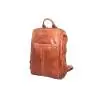 Mochila Stamp XL de piel lavada Tichi Cuero