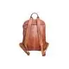 Mochila Stamp XL de piel lavada Tichi Cuero