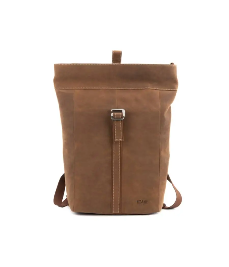 Mochila Stamp de piel Hunter Hunor Cuero