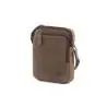 Bandolera Stamp compacta de piel Hunter Hunor Marrón Bandolera Stamp compacta de piel Hunter Hunor Marrón