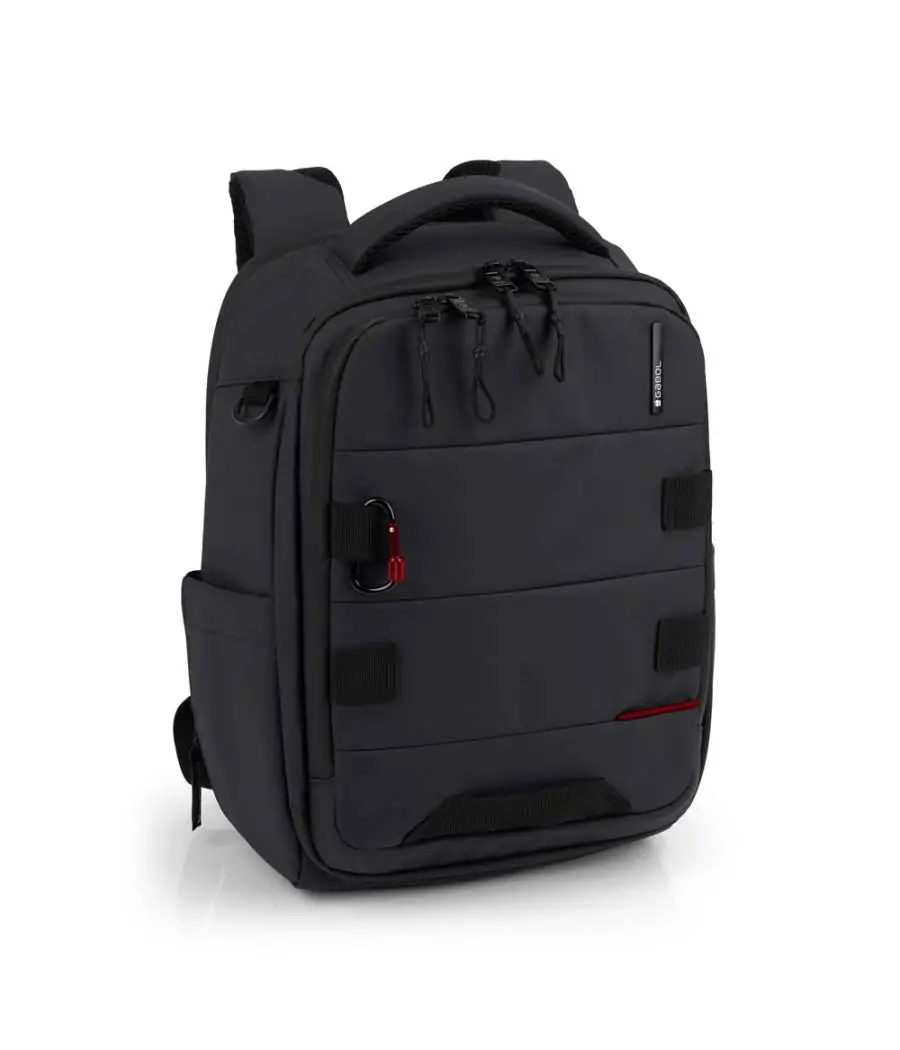 Mochila Gabol Disk Underseat Ryanair / Vueling Negro