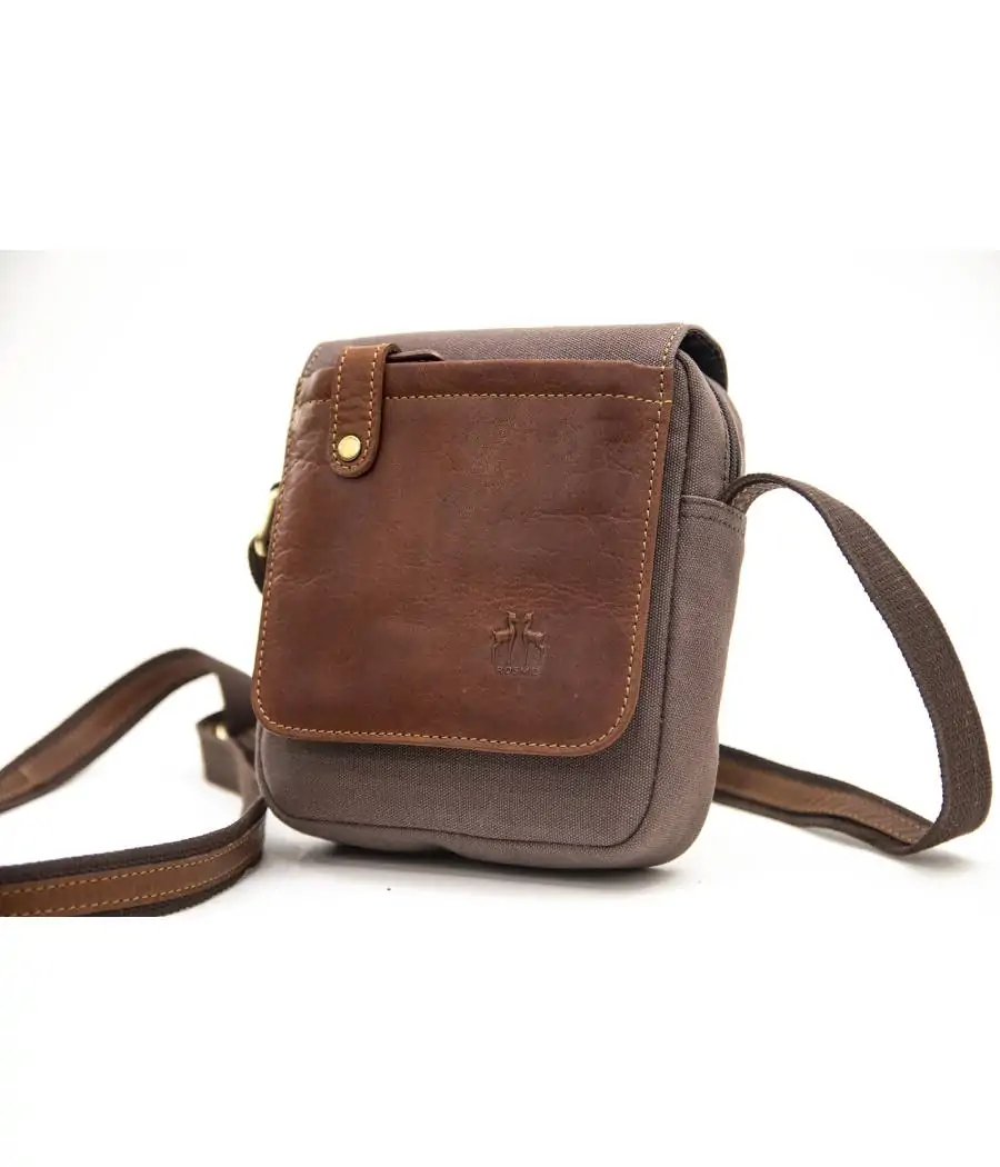 Bolso Rosme Caballero Canvas Solapa Pequeño