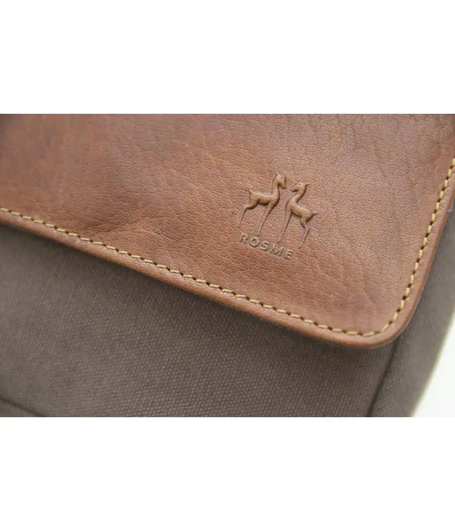 Bolso Rosme Canvas Solapa Medio