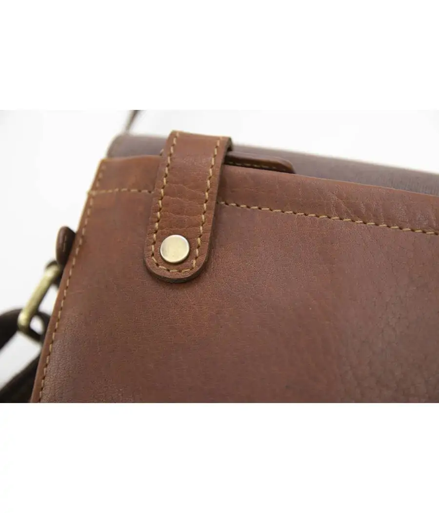 Bolso Rosme Canvas Solapa Medio