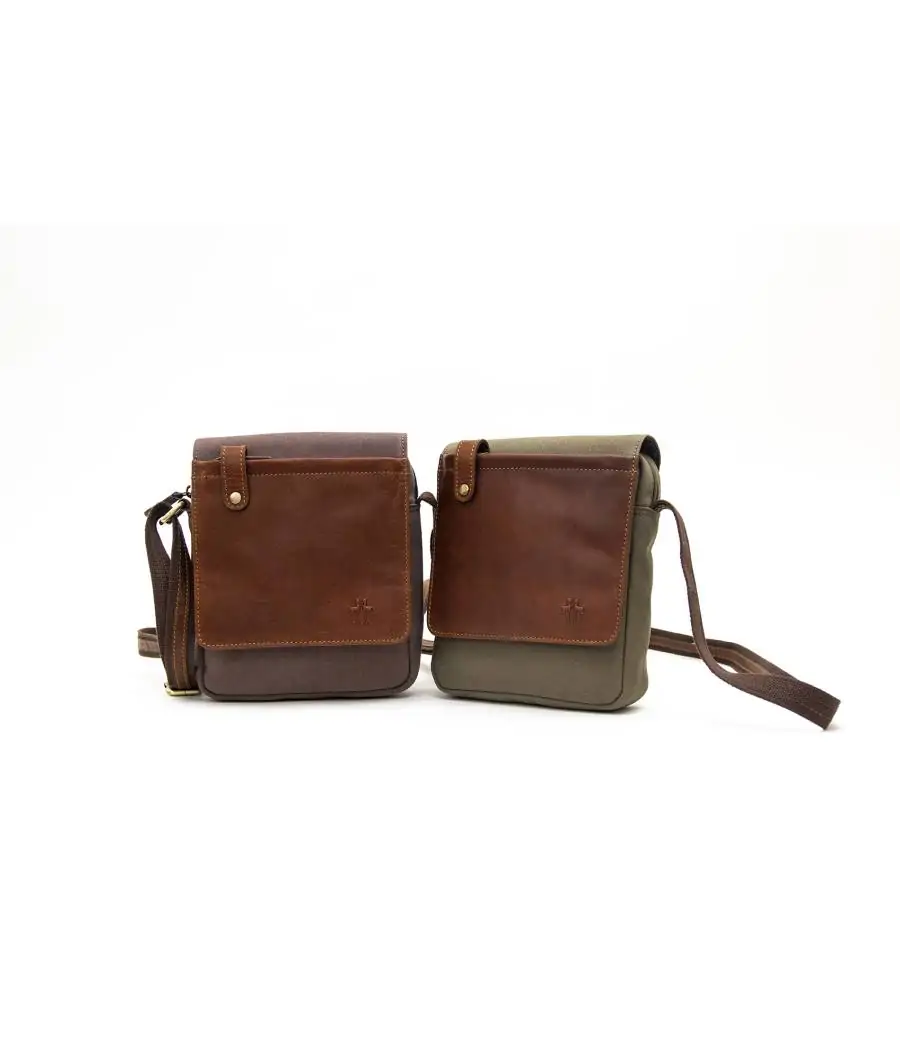 Bolso Rosme Canvas Solapa Medio