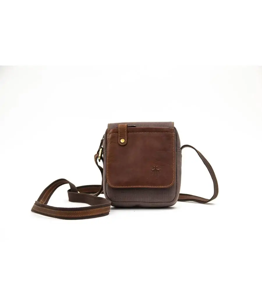 Bolso Rosme Caballero Canvas Solapa Pequeño