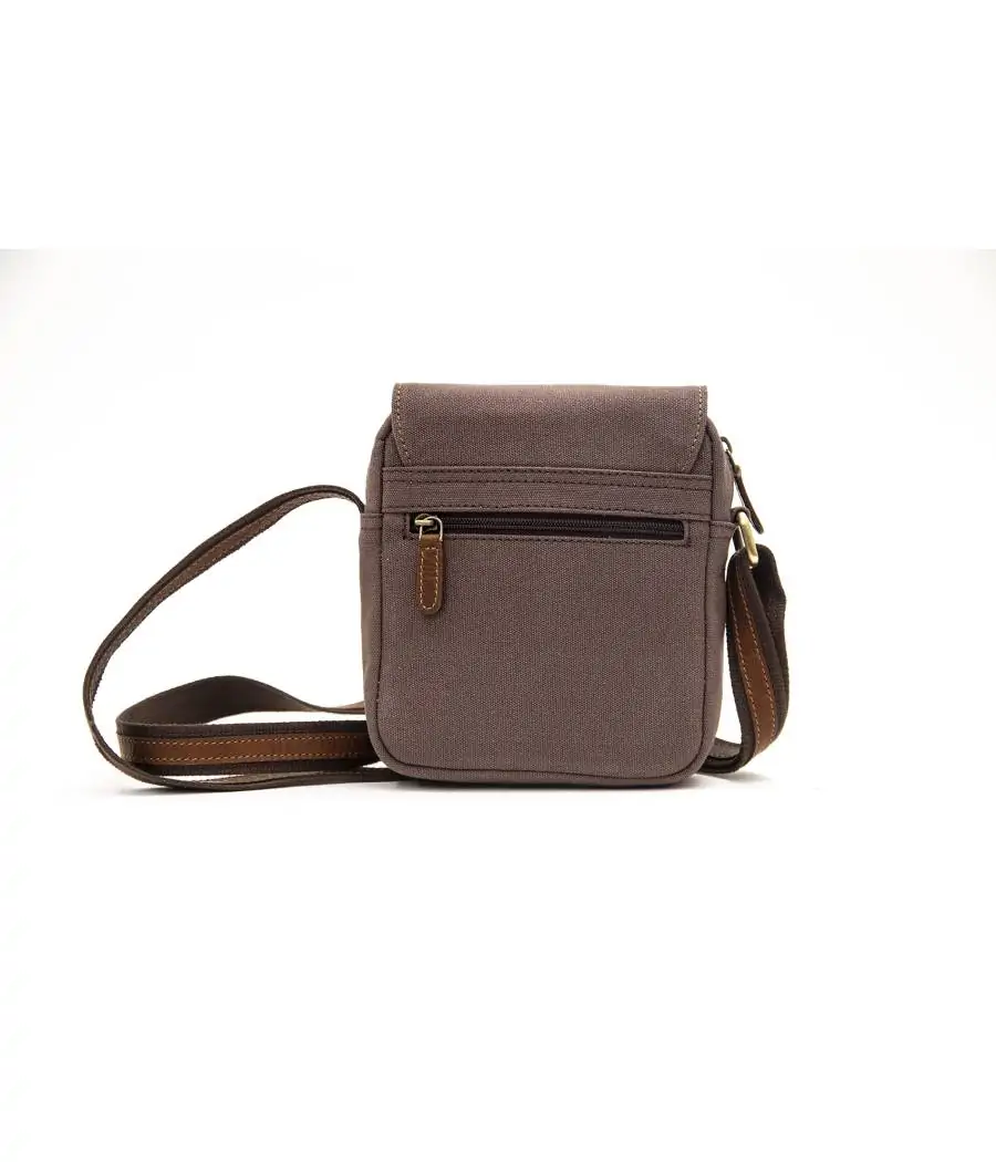 Bolso Rosme Caballero Canvas Solapa Pequeño