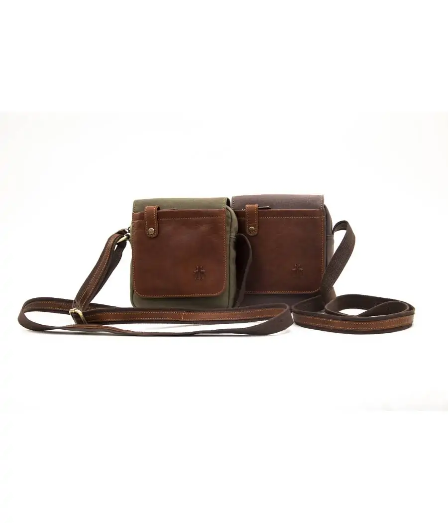 Bolso Caballero Rosme Canvas Solapa Pequeño
