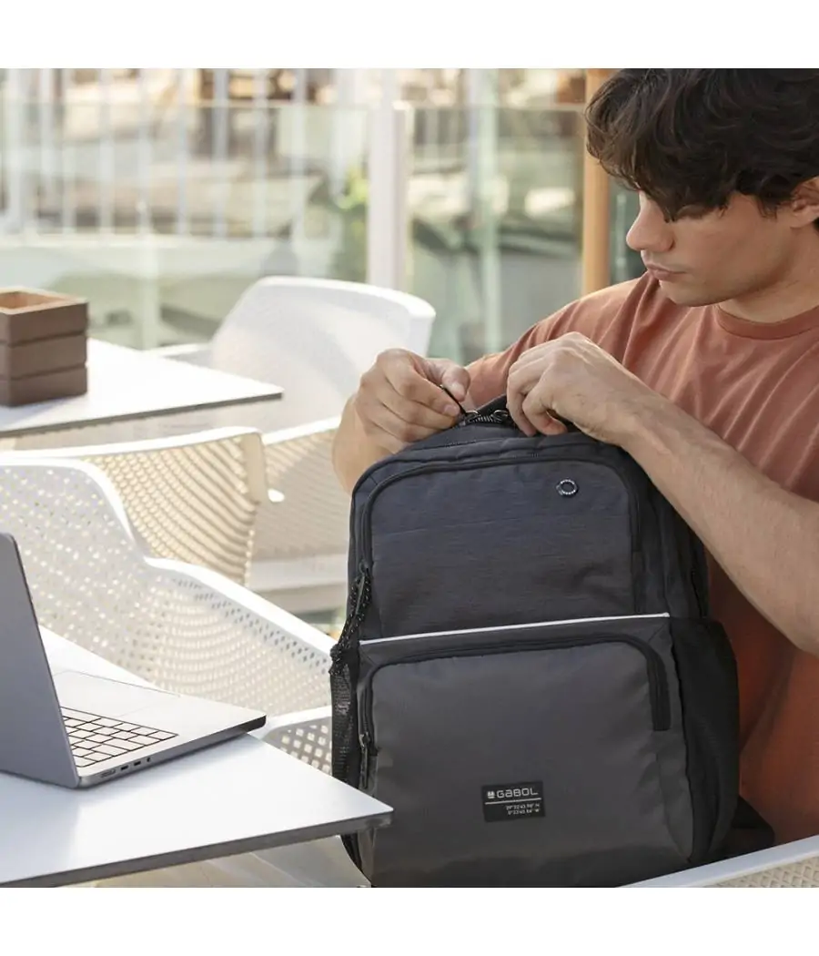Mochila Gabol para portátil Grizzly 14 pulgadas
