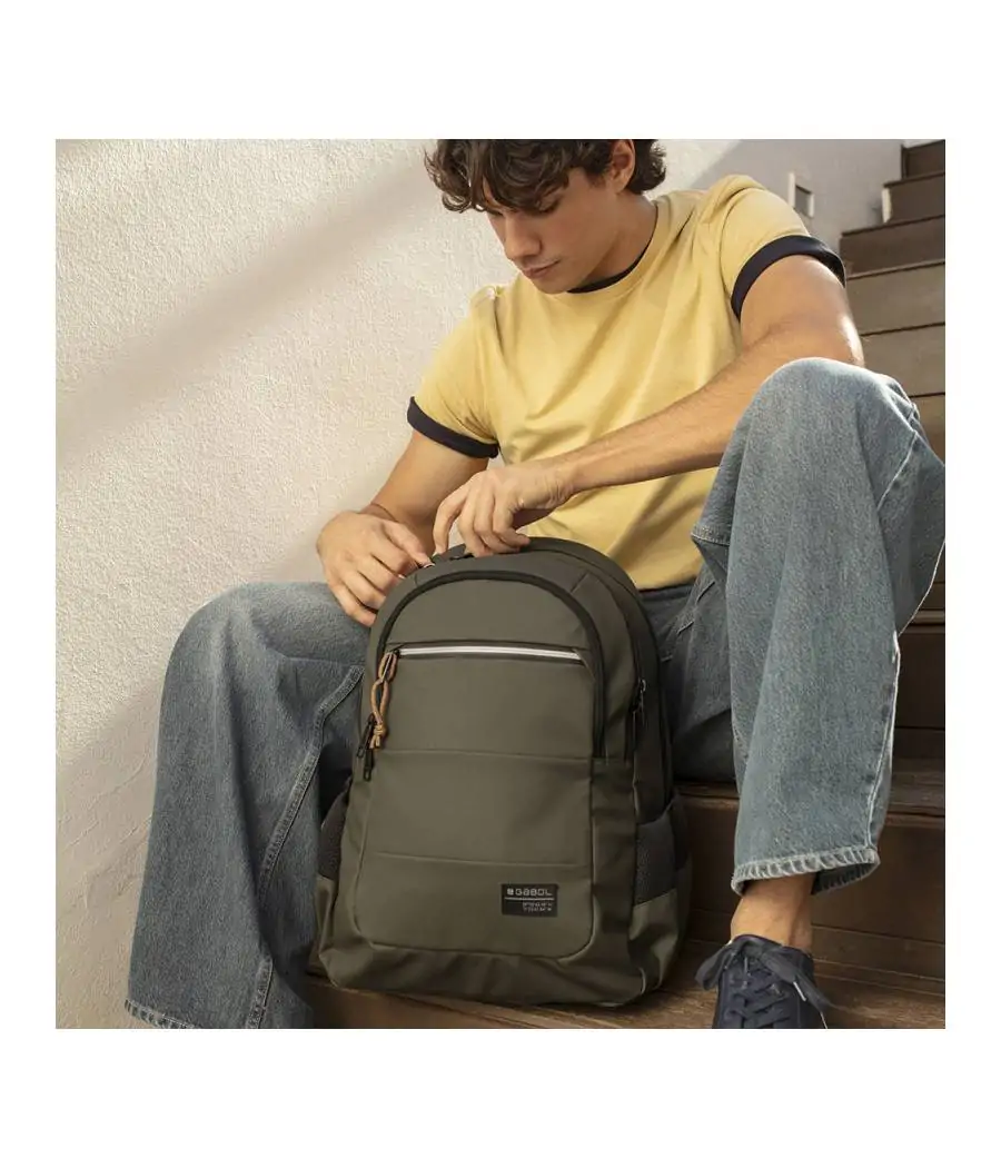 Mochila Gabol Snake 3 compartimentos