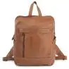 Mochila Stamp de piel lavada Ran ST 220