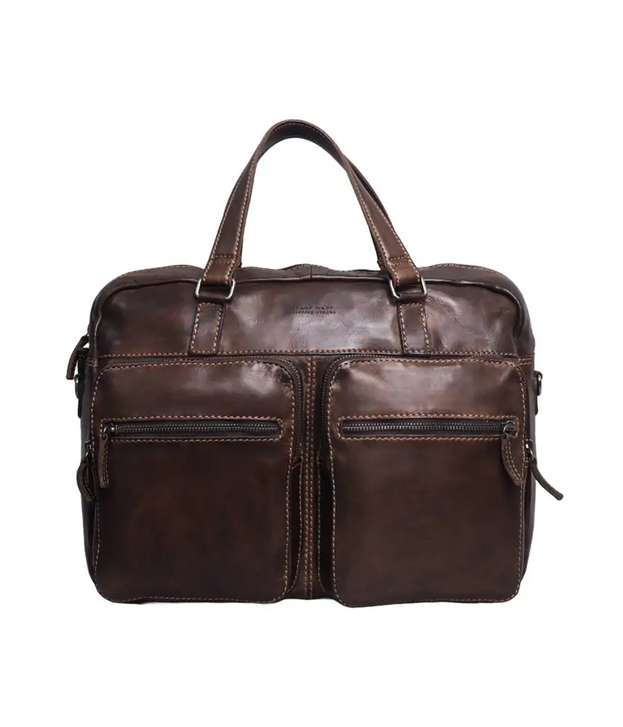 Bolsa viaje/documentos piel lavada Tichi ST 129