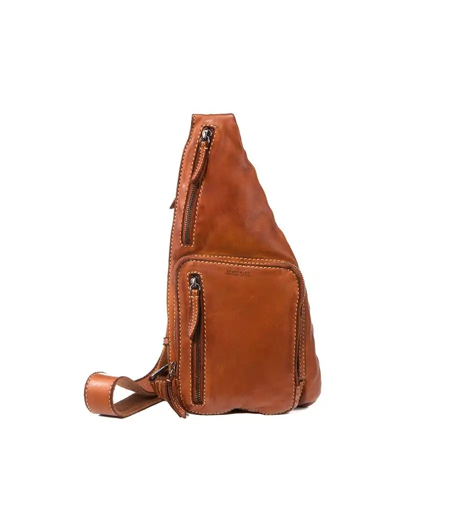 Mochila jamonera piel lavada Tichi ST 121