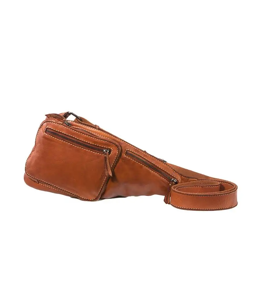 Mochila jamonera piel lavada Tichi ST 121