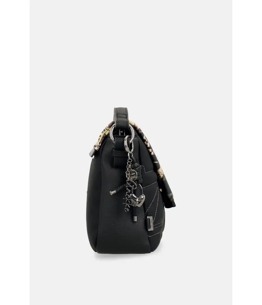 Bandolera Anekke con solapa Iron 43753-580