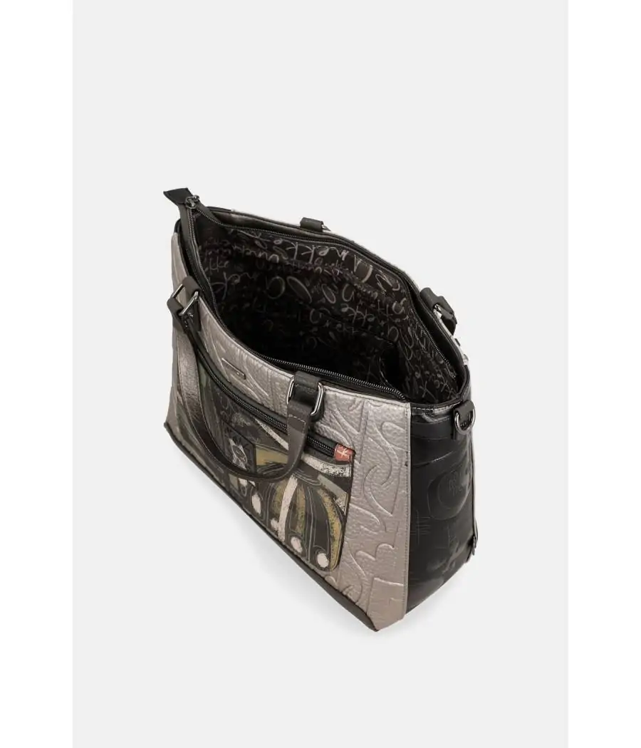 Bolso Anekke de asa corta y bandolera cuadrado Orchestra