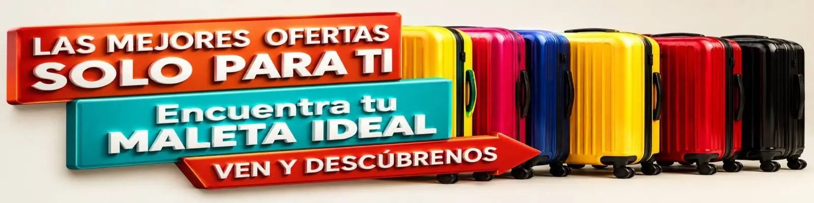 Ofertas en maletas y bolsos resistentes y ligeros | Soriano Alicante
