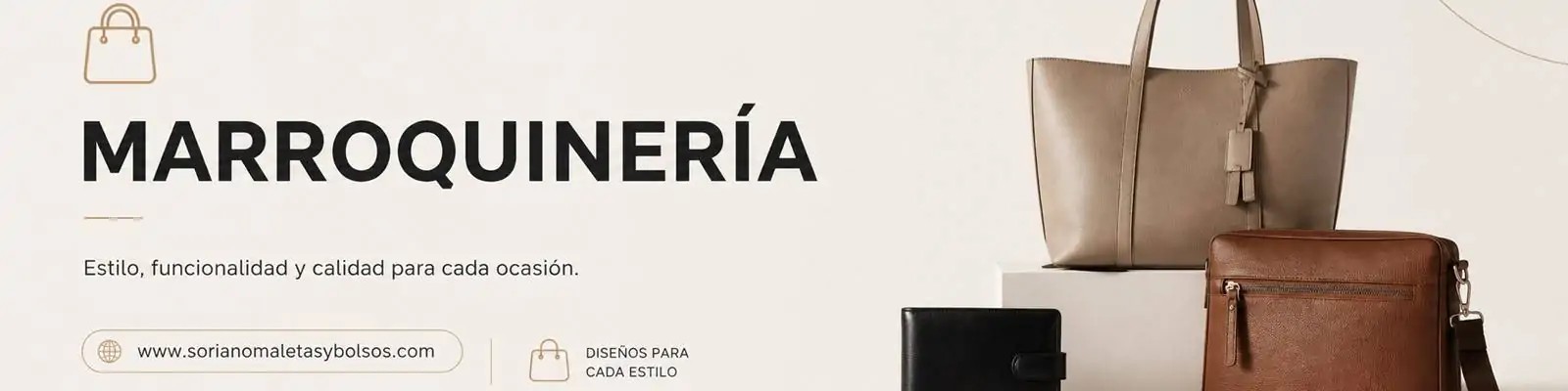 Marroquinería en piel resistente y práctica | Soriano Maletas y Bolsos